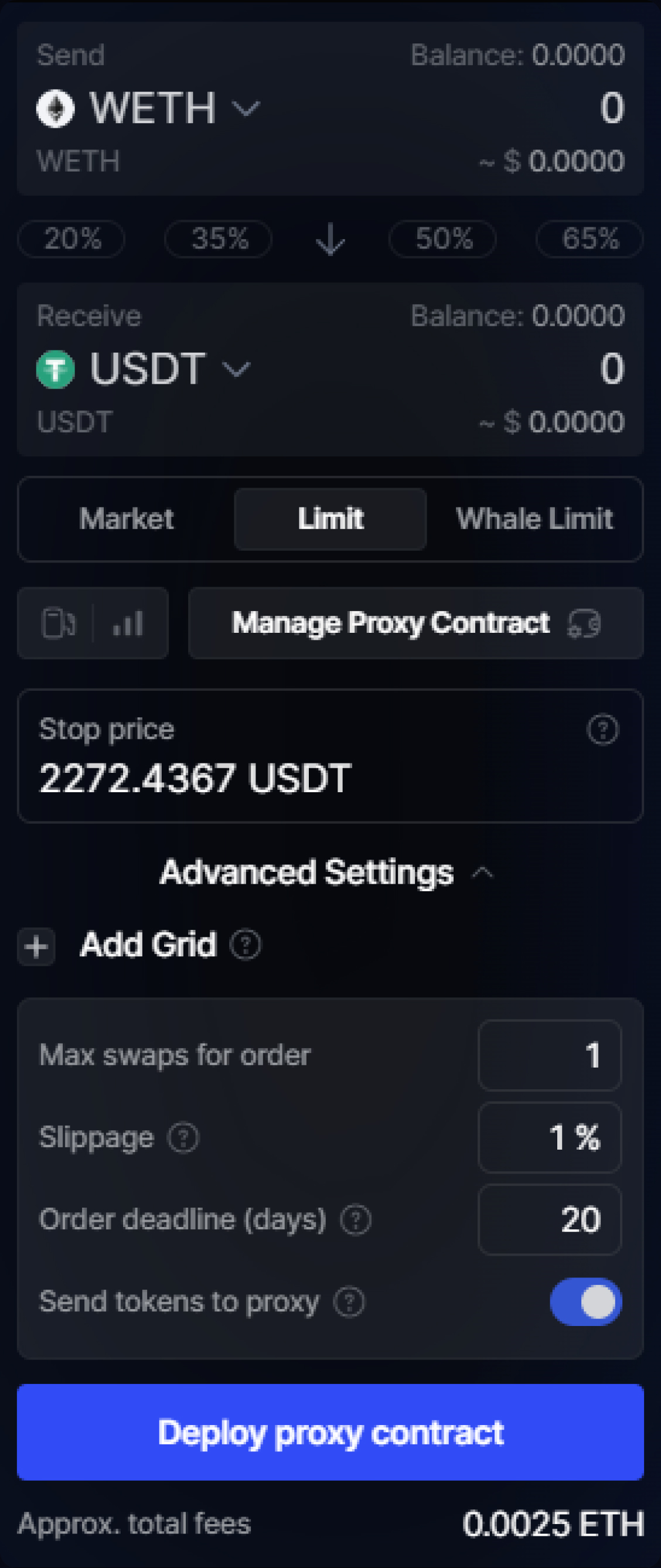 Kattana Crosschain Trading Terminal for DE and CE.